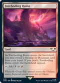 Foreboding Ruins 40K #279 (Near Mint Rare) Magic: The Gathering: Universes Beyond: Warhammer 40,000