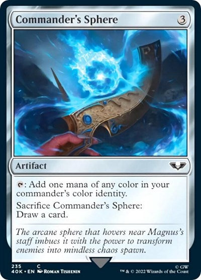 Commanders Sphere 235 40K #235 (Near Mint Common) Magic: The Gathering: Universes Beyond: Warhammer 40,000