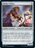 Wicker Picker Foil UNF #196 (Near Mint Uncommon) Magic: The Gathering: Unfinity