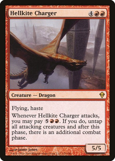 Hellkite Charger Zendikar ZEN #131 (Rare) Magic: The Gathering:
