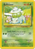 Bulbasaur BS #044/102 (Damaged Common) Pokemon: Base Set