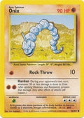 Onix BS #056/102 (Lightly Played Common) Pokemon: Base Set
