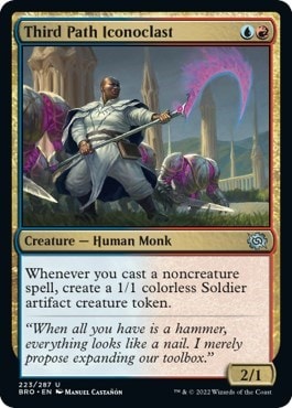 Third Path Iconoclast BRO #223 (Near Mint Uncommon) Magic: The Gathering: The Brothers' War