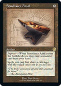Semblance Anvil Schematic BRR #115 (Near Mint Rare) Magic: The Gathering: The Brothers' War: Retro Frame Artifacts
