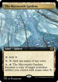 The Mycosynth Gardens Extended Art Foil ONE #402 (Moderately Played Rare) Magic: The Gathering: Phyrexia: All Will Be One