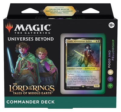 The Lord of the Rings: Tales of Middle-earth Commander Deck - Food and Fellowship LTC