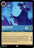 Maleficent Sinister Visitor 1 #150/204 (Near Mint Common) Disney Lorcana: The First Chapter
