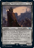 Gothmog Morgul Lieutenant LTR #87 (Near Mint Uncommon) Magic: The Gathering: Universes Beyond: The Lord of the Rings: Tales of Middle-earth