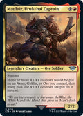 Mauhur Uruk hai Captain LTR #214 (Near Mint Uncommon) Magic: The Gathering: Universes Beyond: The Lord of the Rings: Tales of Middle-earth