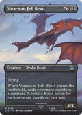 Voracious Fell Beast Borderless LTR #422 (Near Mint Uncommon) Magic: The Gathering: Universes Beyond: The Lord of the Rings: Tales of Middle-earth