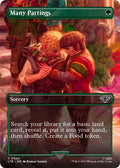 Many Partings Borderless LTR #445 (Near Mint Common) Magic: The Gathering: Universes Beyond: The Lord of the Rings: Tales of Middle-earth