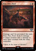 Fear Fire Foes LTR #125 (Near Mint Uncommon) Magic: The Gathering: Universes Beyond: The Lord of the Rings: Tales of Middle-earth