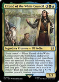 Elrond of the White Council LTC #51 (Near Mint Rare) Magic: The Gathering: Commander: The Lord of the Rings: Tales of Middle-earth
