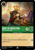 Duke of Weselton - Opportunistic Official 1 #73/204 (Near Mint Common) Disney Lorcana: The First Chapter