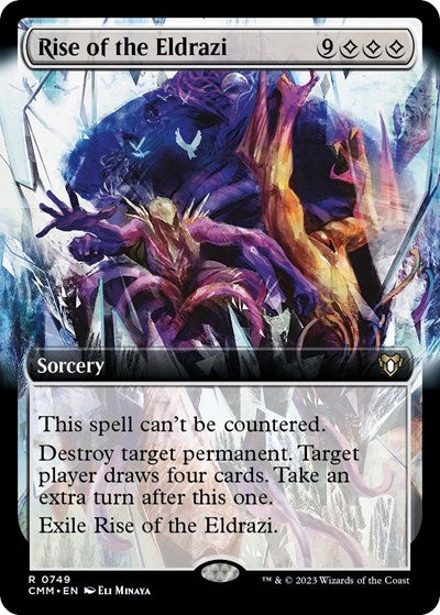 Rise of the Eldrazi Extended Art CMM #749 (Near Mint Rare) Magic: The Gathering: Commander Masters