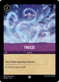 Freeze 1 #63/204 (Near Mint Common) Disney Lorcana: The First Chapter