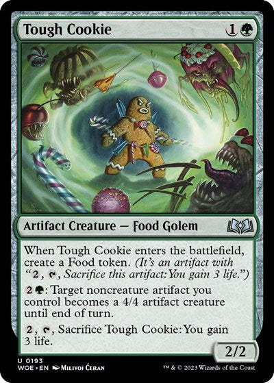 Tough Cookie Wilds of Eldraine WOE #193 (Uncommon) Magic: The Gathering: