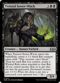 Twisted Sewer Witch WOE #114 (Near Mint Uncommon) Magic: The Gathering: Wilds of Eldraine