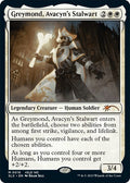 Greymond Avacyns Stalwart SLX #18 (Near Mint Mythic Rare) Magic: The Gathering: SLX Cards