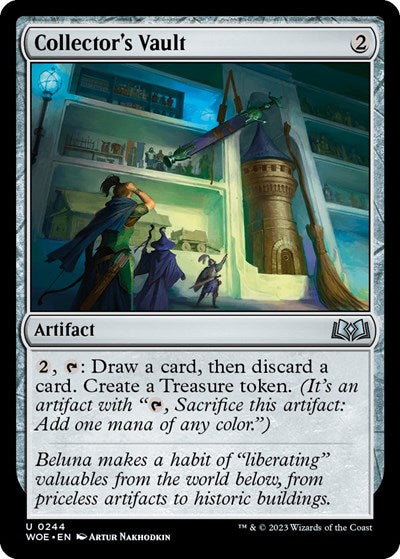 Collectors Vault WOE #244 (Near Mint Uncommon) Magic: The Gathering: Wilds of Eldraine