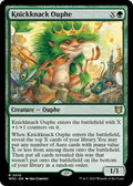 Knickknack Ouphe WOC #18 (Near Mint Rare) Magic: The Gathering: Commander: Wilds of Eldraine