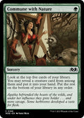 Commune with Nature WOE #166 (Near Mint Common) Magic: The Gathering: Wilds of Eldraine