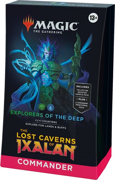 The Lost Caverns of Ixalan Commander Deck - Explorers of the Deep LCC