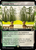 Canopy Vista Extended Art Surge Foil Foil WHO #1072 (Near Mint Rare) Magic: The Gathering: Universes Beyond: Doctor Who