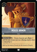 Mouse Armor 2 #203/204 (Near Mint Uncommon) Disney Lorcana: Rise of the Floodborn