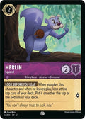 Merlin - Squirrel 2 #54/204 (Near Mint Common) Disney Lorcana: Rise of the Floodborn