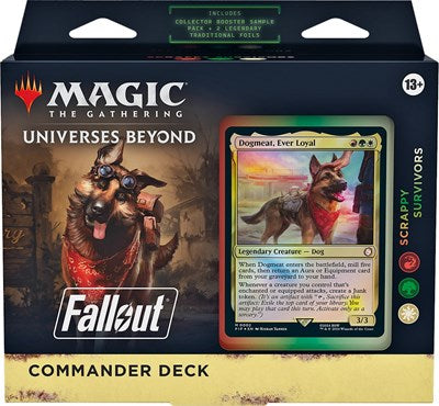 Universes Beyond: Fallout - Scrappy Survivors Commander Deck PIP
