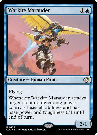 Warkite Marauder LCC #179 (Near Mint Rare) Magic: The Gathering: Commander: The Lost Caverns of Ixalan