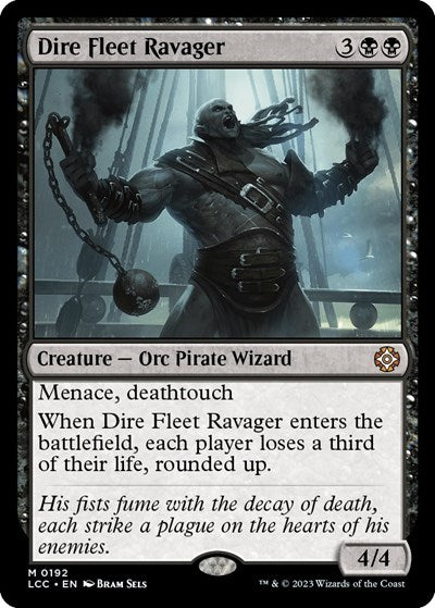Dire Fleet Ravager LCC #192 (Near Mint Mythic Rare) Magic: The Gathering: Commander: The Lost Caverns of Ixalan