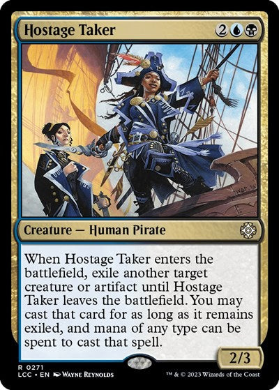 Hostage Taker LCC #271 (Near Mint Rare) Magic: The Gathering: Commander: The Lost Caverns of Ixalan