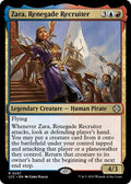 Zara Renegade Recruiter LCC #297 (Near Mint Rare) Magic: The Gathering: Commander: The Lost Caverns of Ixalan