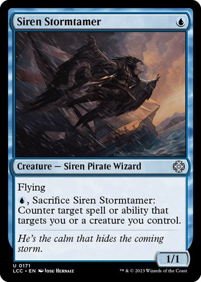 Siren Stormtamer LCC #171 (Near Mint Uncommon) Magic: The Gathering: Commander: The Lost Caverns of Ixalan