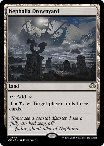 Nephalia Drownyard LCC #344 (Near Mint Rare) Magic: The Gathering: Commander: The Lost Caverns of Ixalan