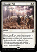 Akromas Will LCC #125 (Near Mint Rare) Magic: The Gathering: Commander: The Lost Caverns of Ixalan