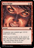 Burn Bright RVR #103 (Near Mint Common) Magic: The Gathering: Ravnica Remastered