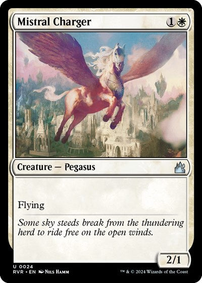 Mistral Charger RVR #24 (Near Mint Uncommon) Magic: The Gathering: Ravnica Remastered