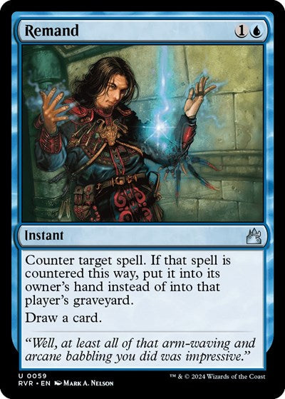 Remand RVR #59 (Near Mint Uncommon) Magic: The Gathering: Ravnica Remastered