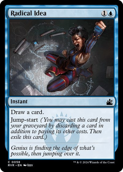 Radical Idea RVR #58 (Near Mint Common) Magic: The Gathering: Ravnica Remastered