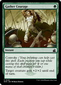 Gather Courage RVR #143 (Near Mint Common) Magic: The Gathering: Ravnica Remastered