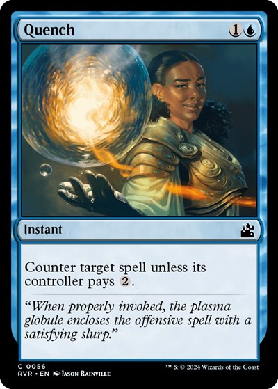 Quench RVR #56 (Near Mint Common) Magic: The Gathering: Ravnica Remastered