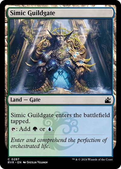 Simic Guildgate Ravnica Remastered RVR #287 (Common) Magic: The Gathering: