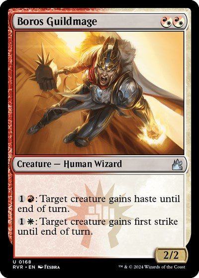 Boros Guildmage RVR #168 (Near Mint Uncommon) Magic: The Gathering: Ravnica Remastered