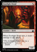Footlight Fiend RVR #181 (Near Mint Common) Magic: The Gathering: Ravnica Remastered