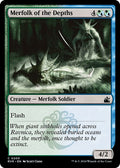 Merfolk of the Depths RVR #200 (Near Mint Common) Magic: The Gathering: Ravnica Remastered