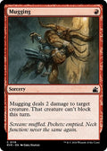 Mugging RVR #119 (Near Mint Common) Magic: The Gathering: Ravnica Remastered