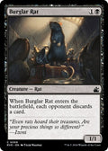 Burglar Rat RVR #69 (Near Mint Common) Magic: The Gathering: Ravnica Remastered